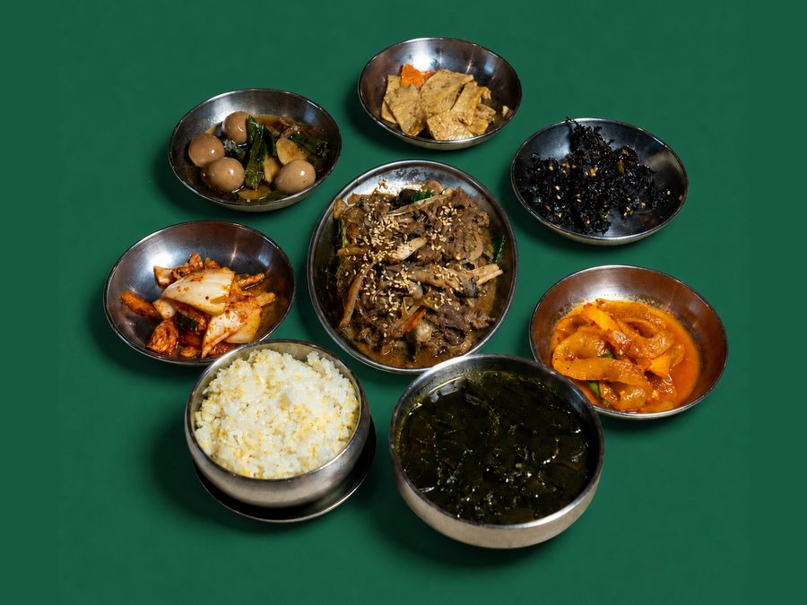 찌개 한상