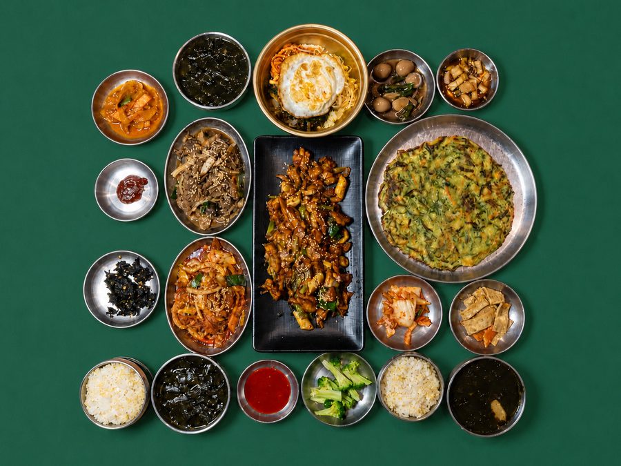 반찬 한상