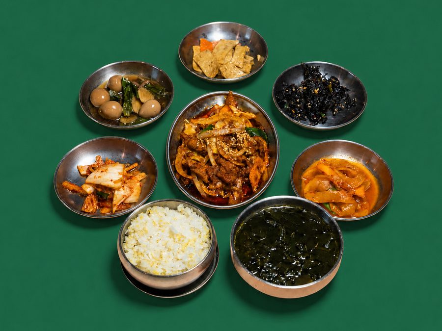 제육 한상