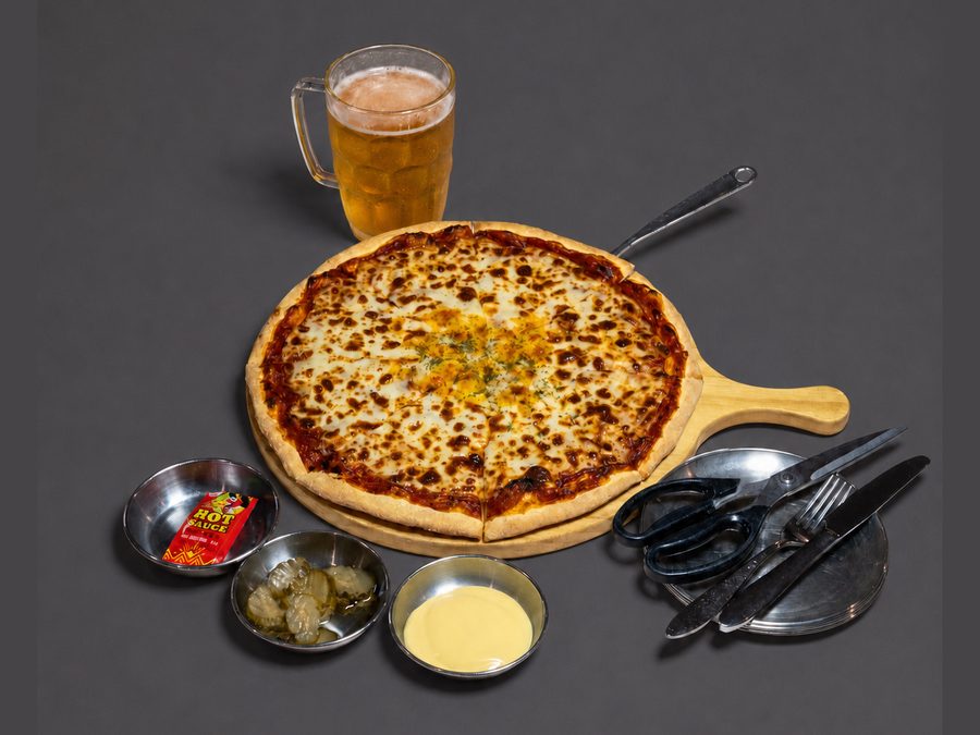 남자피자 + 생맥주