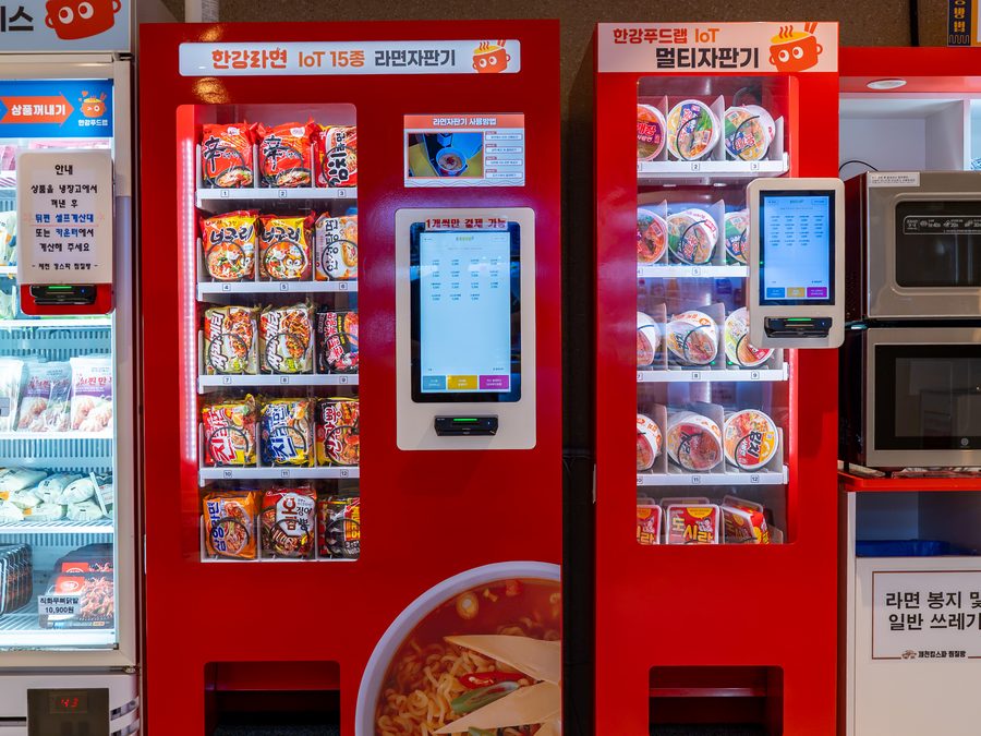 한강라면 IoT 라면자판기